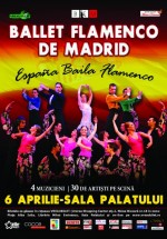 Ballet Flamenco de Madrid la Sala Palatului din Bucureşti – ANULAT