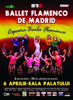 Ballet Flamenco de Madrid la Sala Palatului din Bucureşti – ANULAT