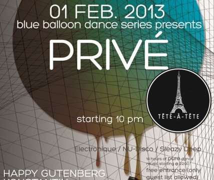 Blue Balloon Prive