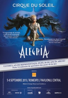 Poster Cirque du Soleil – Alegria 2013