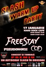 Slash Warm-Up Party în Hard Rock Cafe din Bucureşti