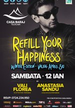 Refill your happiness – Winter Edition la Telescaun Casa Baraj din Crivaia