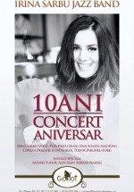 Concert aniversar Irina Sârbu în Godot Cafe Teatru din Bucureşti