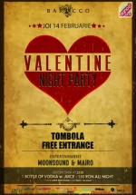 Valentine’s Night Party în Barocco Bar din Bucureşti