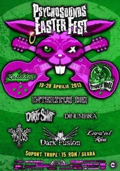 Psychosounds Easter Fest în Private Hell Club din Bucureşti