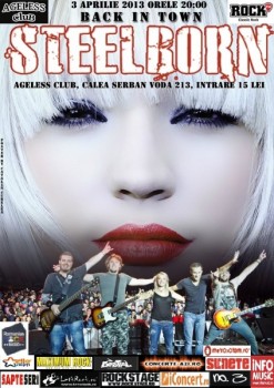 Concert Steelborn în Ageless Club din Bucureşti