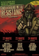 Underground Metal Resistance Festival în Ageless Club din Bucureşti
