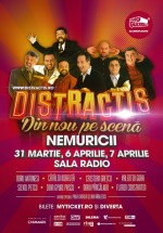 Distractis Show – Nemuricii la Sala Radio din Bucureşti