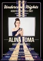 Concert Alina Toma în Log Out Cafe din Bucureşti