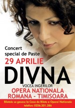 Concert de Paşte – Divna la Opera Naţională Română din Timişoara