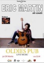 Concert LIVE Eric Martin în Oldies Pub din Sibiu