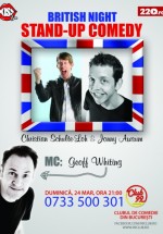 British Night Stand-Up Comedy în Club 99 din Bucureşti