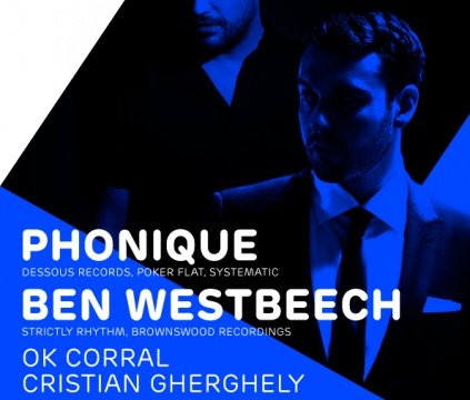 Afis Phonique & Ben Westbeech Palatul Ghika Bucuresti