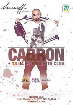 Concert Cabron Barletto Club Bucuresti