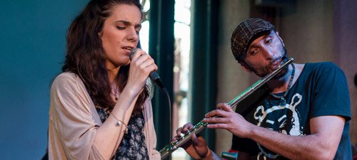 POZE: Irina Sârbu & Marius Mihalache Band la GuerriLIVE Acoustic Session