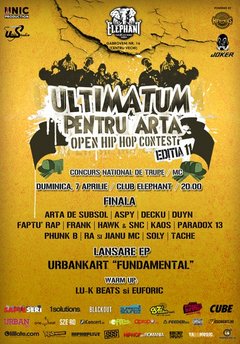 Ultimatum pentru Arta 11 Elephant Pub Bucuresti