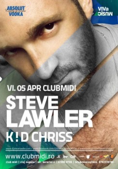 Steve Lawler în Club Midi din Cluj-Napoca