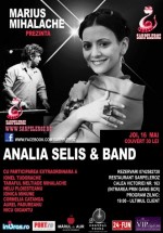 Concert Analia Selis & Band la Restaurantul Şarpele Roz din Bucureşti