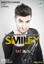Concert Smiley în Barletto Summer Club din Bucureşti