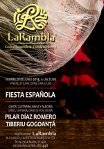 Concert Pilar Diaz Romero – Fiesta Espanola în Restauranul La Rambla din Bucureşti