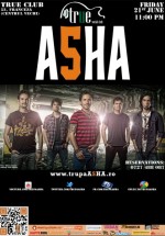 Concert ASHA în True Club din Bucureşti