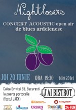 Concert acustic Nightlosers în J’ai Bistrot din Bucureşti