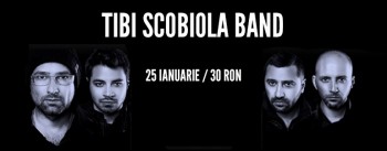 Concert Tibi Scobiola Band în Club Tribute din Bucureşti