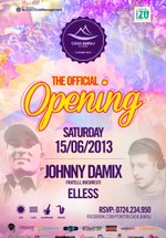 Johnny Damix şi DJ Elless la Ponton Casa Baraj din Crivaia
