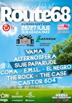 Afis Route68 Summerfest 2013