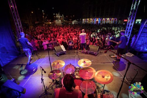 Omul cu Şobolani, în prima zi de Poiana Urbană 2013 - Foto: facebook.com/PoianaUrbana