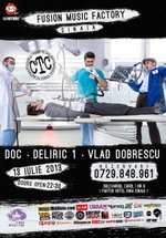 Concert DOC, Deliric şi Vlad Dobrescu în Club Fusion Music Factory din Sinaia