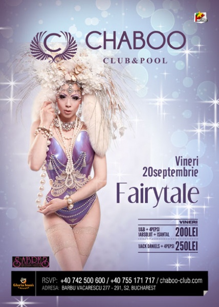 Fairytale Party în Chaboo Club din Bucureşti