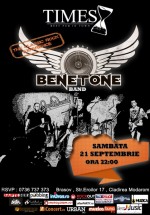 Concert Benetone Band în Times Pub din Braşov