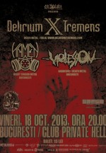 Concert Delirium X Tremens în Private Hell Club din Bucureşti