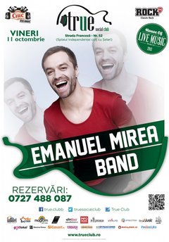 concert-emanuel-mirea-band-true-club-bucuresti