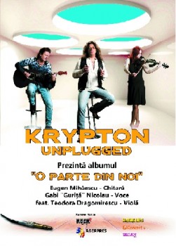Concert Krypton Unplugged în Club Twin Peaks din Curtea de Argeş