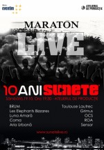 Maraton LIVE „10 ani de Sunete” în Atelierul de Producţie din Bucureşti