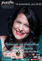 Concert Alina Manole – „Insomnii de octombrie” în Club Puzzle din Bucureşti