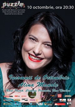 concert alina-manole-insomnii-de-octombrie-club-puzzle-bucuresti