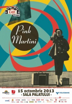 Concert Pink Martini la Sala Palatului din Bucureşti
