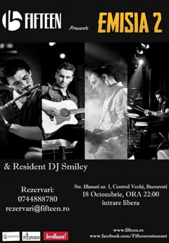 concert-emisia-2-fifteen-restaurant-pub-bucuresti