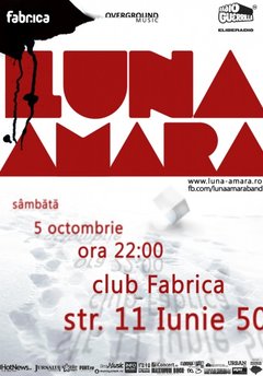 concert-luna-amara-club-fabrica-bucuresti