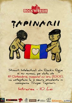 concert-tapinarii-rockn-regie-bar-bucuresti