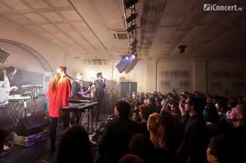Clubul a fost plin, la primul concert Efterklang la Bucureşti - Foto: Daniel Robert Dinu / iConcert.ro