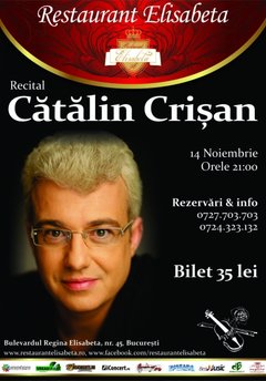 concert-catalin-crisan-restaurant-elisabeta-bucuresti