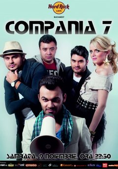 concert-compania-7-hard-rock-cafe-bucuresti