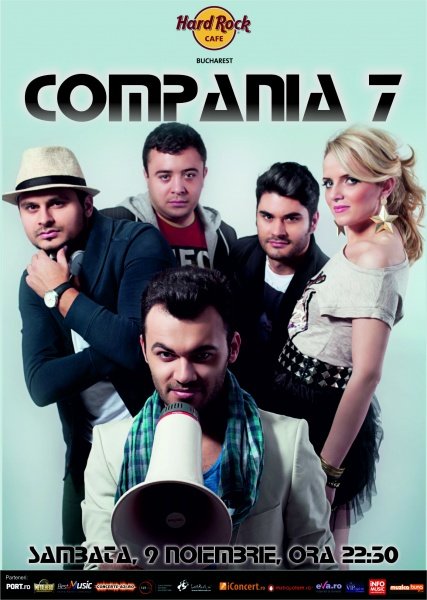 concert-compania-7-hard-rock-cafe-bucuresti