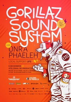 Gorillaz Sound System Bucuresti 2013