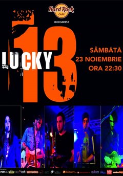concert-lucky13-hard-rock-cafe-bucuresti