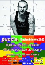 Concert Silviu Paşca & Band în Club Puzzle din Bucureşti